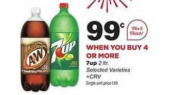 Stater Bros 7up offer