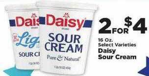 IGA Daisy Sour Cream offer
