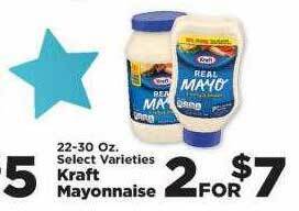 IGA Kraft Mayonnaise offer