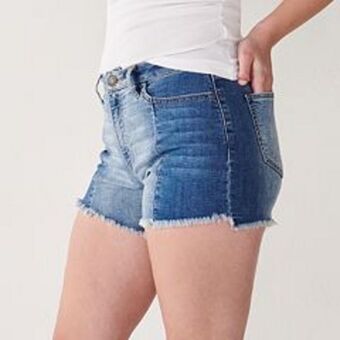 Kohl's Juniors' so® high-rise curvy midi shorts offer