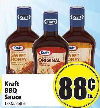 Food Giant Kraft Bbq Sauce offer