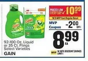 Food Lion Gain Liquid Or Flings offer