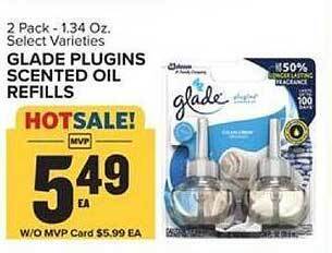 Food Lion Glade Plugins Scented Oil Refills offer