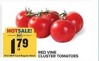 Food Lion Red Vine Cluster Tomatoes offer