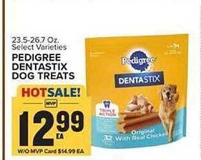 Food Lion Pedigree Dentastix Dog Treats offer