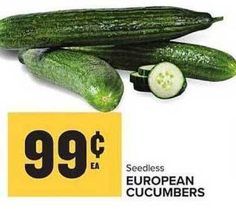 Food Lion European Cucumbers offer