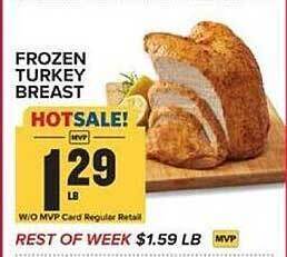 Food Lion Frozen Turkey Breast offer