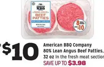 Grocery Outlet American Bbq Company 85% Lean Angus Beef Patties offer