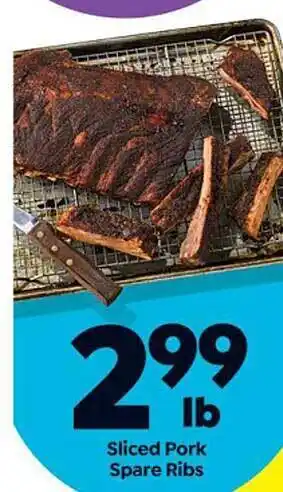 Save a Lot Sliced Pork Spare Ribs offer
