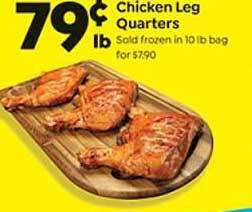 Save a Lot Chicken Leg Quarters offer