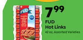 Save a Lot Fud Hot Links offer