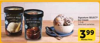 Vons Signature Select Ice Cream offer