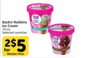 Vons Baskin Robbins Ice Cream offer