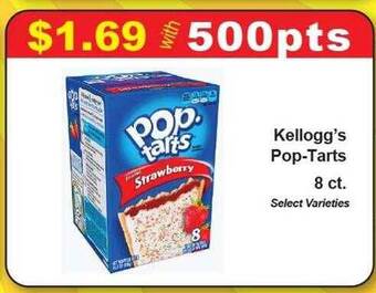 Market Basket Kellogg's Pop-tarts offer