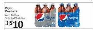 Rosauers Pepsi Products offer