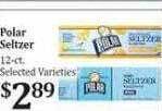 Rosauers Polar Seltzer offer