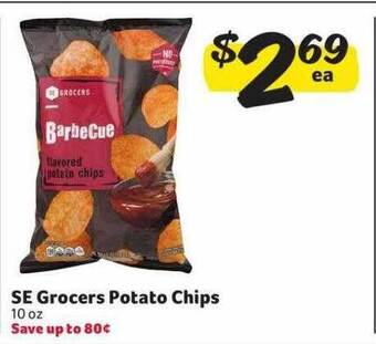 Winn Dixie Se Grocers Potato Chips offer