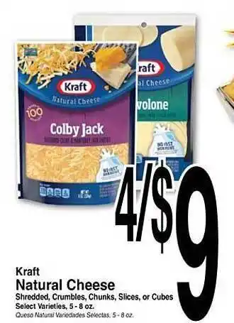 Superior Grocers Kraft Natural Cheese offer