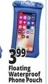 Ocean State Job Lot Floating Waterproof Phone Pouch offer