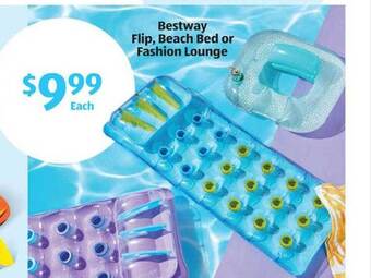 Aldi Bestway Flip, Beach Bed Or Fashion Lounge offer