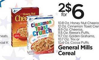 Edwards Food Giant General Mills Cereal offer
