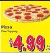 Rio Ranch Market Pizza offer