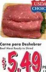 Rio Ranch Market Carne Para Deshebrar offer