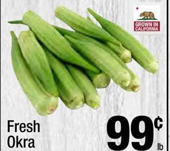 Super King Markets Fresh Okra offer