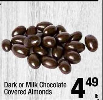 Super King Markets Dark Or Milk Chocolate Covered Almonds offer