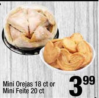 Super King Markets Mini Orejas Or Mini Feite offer