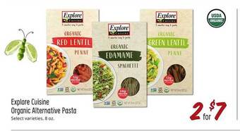Sprouts Farmers Market Explore Cuisine Organic Alternative Pasta offer