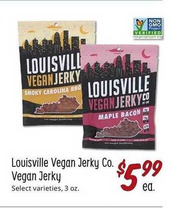 Sprouts Farmers Market Louisville Vegan Jerky Co. Vegan Jerky offer