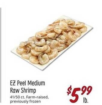 Sprouts Farmers Market Ez Peel Medium Raw Shrimp offer