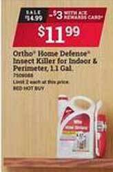 Ace Hardware Ortho Home Defense Insect Killer For Indoor & Perimeter offer