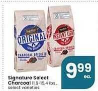 Albertsons Signature Select Charcoal offer