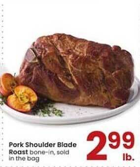 Albertsons Pork Shoulder Blade Roast offer