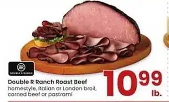 Albertsons Double R Ranch Roast Beef offer