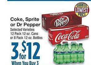 Amigos United Coke, Sprite Or Dr Pepper offer