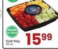 Albertsons Fruit Tray offer