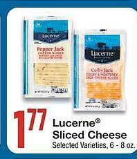 Lucerne Sliced Cheese