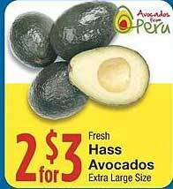 Amigos United Fresh Hass Avocados offer