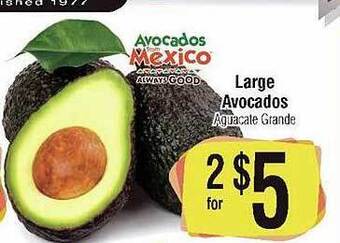Big Saver Foods Large Avocados offer