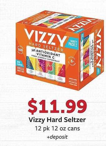 Fareway Vizzy Hard Seltzer offer