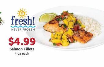 Fareway Salmon Fillets offer