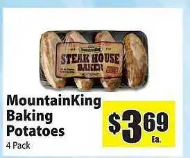 Food Giant MountainKing Baking Potatoes offer
