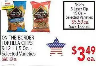 Ingles Markets On The Border Tortilla Chips offer
