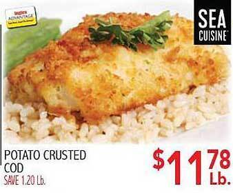 Ingles Markets Potato Crusted Cod offer