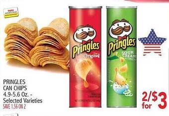 Ingles Markets Pringles Can Chips offer