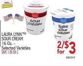 Ingles Markets Laura Lynn Sour Cream offer