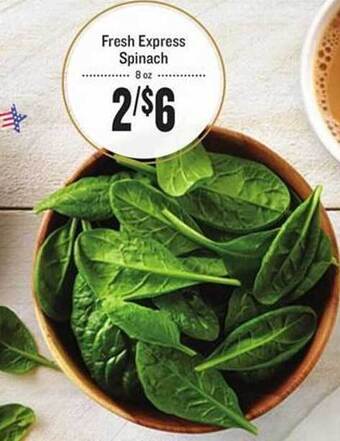Lowes Foods Fresh Express Spinach offer